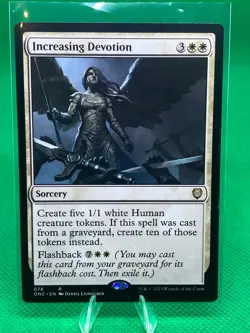 MTG - INCREASING DEVOTION - All Will Be One Commander (R) - Image 1