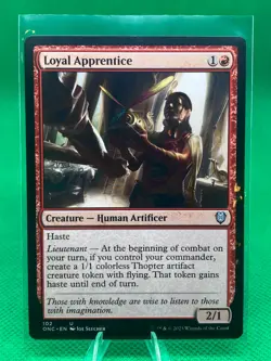 MTG - LOYAL APPRENTICE - All Will Be One Commander (U) - Image 1