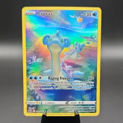Pokemon Lapras GG05/GG70 Crown Zenith Galarian Gallery UR FA Holo EN HP130 - Image 1