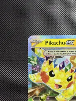 Pokemon TCG Pikachu EX Surging Sparks 57/191 Mint Condition - Image 3