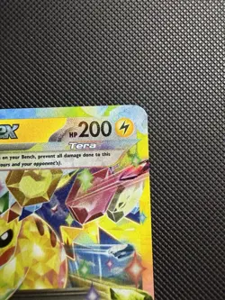 Pokemon TCG Pikachu EX Surging Sparks 57/191 Mint Condition - Image 4