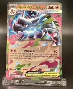 Mega Charizard X ex 013/094 Phantasmal Flames Holo Pokemon Promo Rare - Image 1