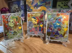 POKEMON TCG First Partner Series 2 Johto Gen 2 Set of 3 NM! - Image 1