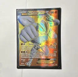 Pokemon Machamp EX 90/98 XY Ancient Origins Ultra Rare Full Art Holo Eng 180HP - Image 1