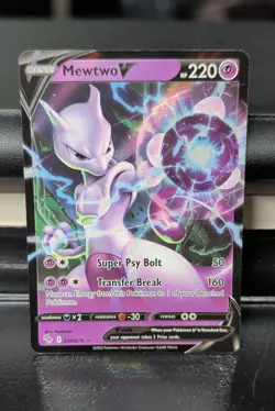 Mewtwo V 030/078 Pokemon GO Holo - Image 1