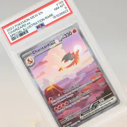 Pokemon TCG - Charizard ex 199/165 151 Special Illustration Rare - PSA 8 NM/MT - Image 1