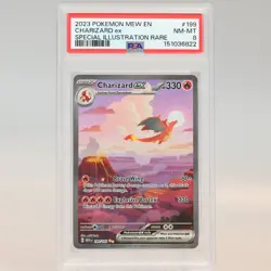 Pokemon TCG - Charizard ex 199/165 151 Special Illustration Rare - PSA 8 NM/MT - Image 2