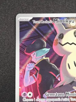 Team Rocket's Mimikyu 238/217 Ascended Heroes Illustration Rare Pokemon NM - Image 3