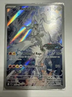 Pokemon TCG N's Reshiram Journey Together Stamped Promo Sealed 167/159 - Image 1