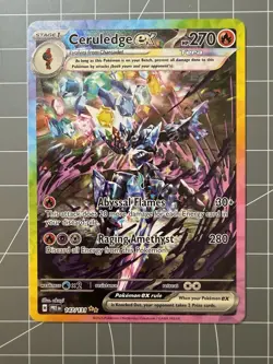 Ceruledge ex 147/131 Special Illustration Rare Prismatic Evolutions English NM - Image 1