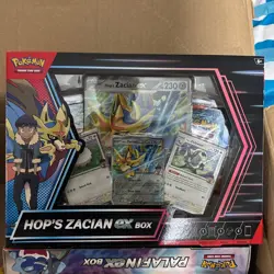Pokemon Journey Together Hop’s Zacian Ex Box New And Sealed ✨ - Image 1