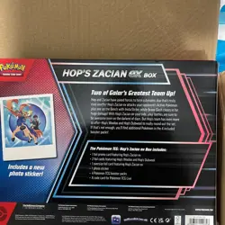 Pokemon Journey Together Hop’s Zacian Ex Box New And Sealed ✨ - Image 2