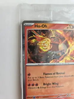 Ho-Oh Promo Holo 010/086 130 HP Pokemon - Game Stop Promo - Image 2