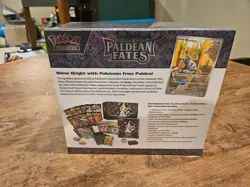 Pokemon Scarlet & Violet Paldean Fates Pokemon Center ETB Factory Sealed - Image 3