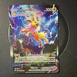 Pokemon TCG Jolteon VMAX SWSH184 Sword & Shield Promo Holo ENG 2021 - Image 1