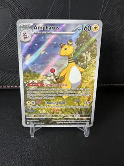 Ampharos 090/086 Pokemon TCG Chaos Rising Illustration Rare English - Image 1