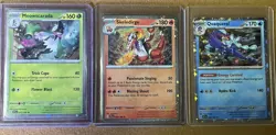 Pokemon TCG: Scarlet & Violet Quaquaval Skeledirge Meowscarada Cosmos Holo - Image 1