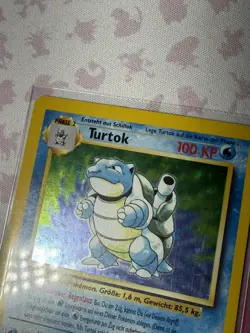 Pokemon TCG German Blastoise Turtok Base Set Holo Unlimited - Image 4
