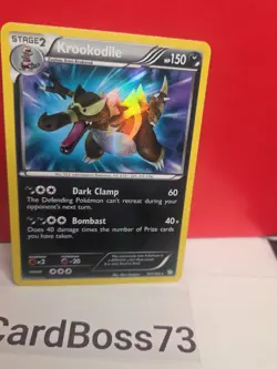 Pokemon Dragons Exalted Krookodile 127/124 - Image 3