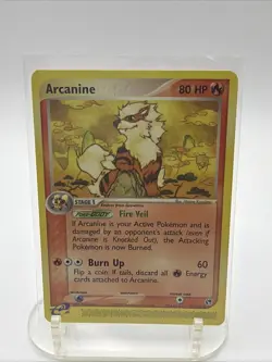Pokemon: Arcanine #15/100 Rare Non-holo EX Sandstorm WOTC Vintage - MP - I159 - Image 1