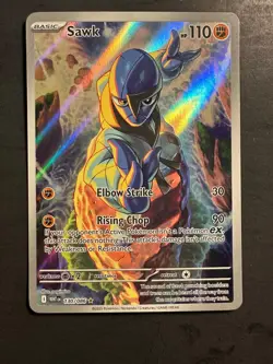 2025 Pokemon Sawk SV White Flare Illustration Rare Holo 133 /86 full art 001 - Image 1