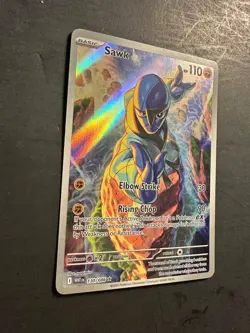 2025 Pokemon Sawk SV White Flare Illustration Rare Holo 133 /86 full art 001 - Image 2