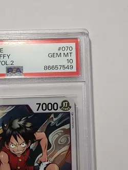 One Piece Judge pack Voume 2 Monkey D Luffy PSA 10 - Image 3
