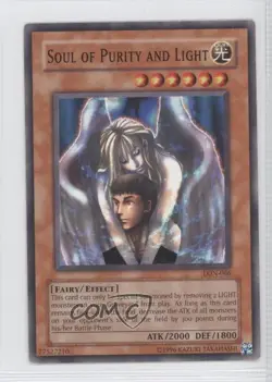Soul of Purity and Light Unlimited YuGiOh Labyrinth Nightmare #LON-066 2003 READ - Image 1