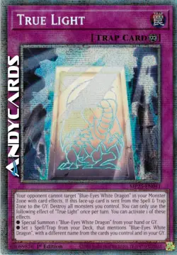 TRUE LIGHT • (Vera Luce) • Rara Starlight • MP25 EN041 • 1Ed • Yugioh! ANDYCARDS - Image 1