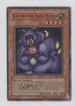 Bazoo the Soul-Eater Unlimited YuGiOh Labyrinth of Nightmare #LON-064 2003 READ - Image 1