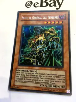 YUGIOH - FREED LE GENERAL DES TENEBRES - LODT-FR083 - SECRET RARE - NEAR MINT - Image 3