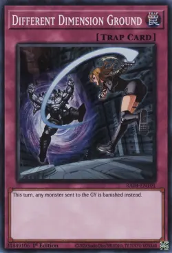Yugioh! Different Dimension Ground - RA04-EN101 - Super Rare - 1st Edition Near - Image 1
