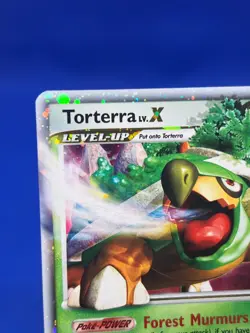 2007 Pokemon Diamond & Pearl Torterra LV.X DP09 Black Star Promo LP - Image 4
