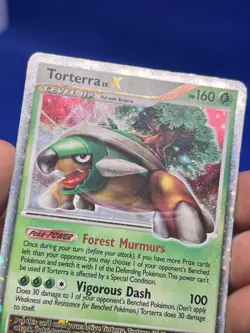 Pokemon Diamond & Pearl Base Set Torterra LV.X 122/130 Ultra Rare MP - Image 3
