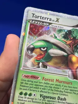 Pokemon Diamond & Pearl Base Set Torterra LV.X 122/130 Ultra Rare MP - Image 5