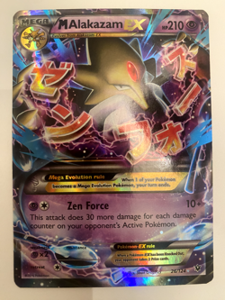 M Alakazam EX 26/124 Pokemon TCG XY - Fates Collide - Image 1