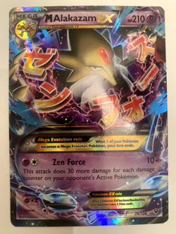 M Alakazam EX 26/124 Pokemon TCG XY - Fates Collide - Image 2