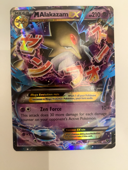 M Alakazam EX 26/124 Pokemon TCG XY - Fates Collide - Image 3