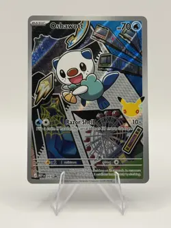 Pokemon Oshawott Mega Black Star Promos 51 Holofoil First Partner Series 2 051 - Image 1