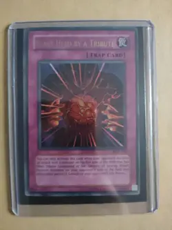 Yu-Gi-Oh! TCG Blast Held by A Tribute DCR-104 Unlimited Ultra Rare Dark Crisis - Image 1