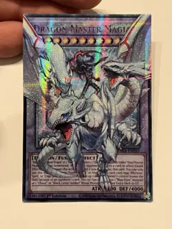 Yu-Gi-Oh TCG Dragon Master Magia Full Art Starlight Rare Custom Card - Image 1