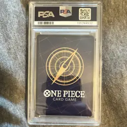 2025 ONE PIECE A FIST OF DIVINE SPEED ST18-005 LUFFY-TAROU SP SR FOIL PSA 9 - Image 2
