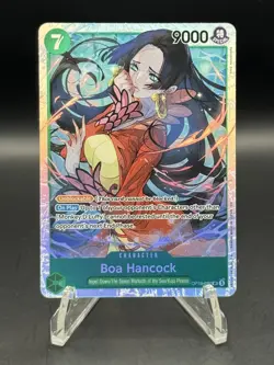 Boa Hancock The Time of Battle OP16-032 Foil Super Rare One Piece TCG NM - Image 1