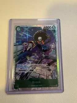 Bandai One Piece CCG Brook OP15-032 SR English Adventure on Kami's Island - Image 1