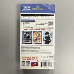Union Arena Card Game: Starter Deck: Sword Art Online (UE07ST) - Image 2