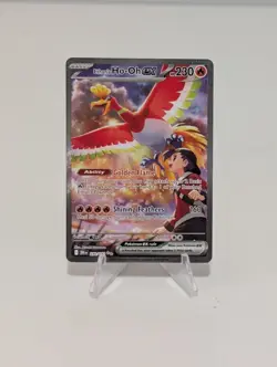 Ethan's Ho-Oh ex - 230/182 - SIR - Destined Rivals - Pokemon Card - NM/M - Image 1