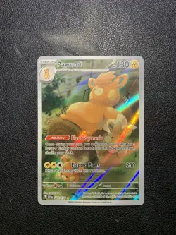 PAWMOT Full ART —Pokemon Scarlet & Violet Holo Illustration Rare Card 209/198 NM - Image 1