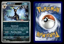 Umbreon 130/197 EB Games Stamped Aus Exclusive Holo Promo Pokemon Card - Image 1
