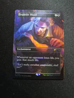 Exquisite Blood (Rainbow Foil) Secret Lair Drop Foil - Image 1