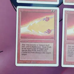Fork Revised Edition Red Interrupt Lot 4 EN playset MTG Magic The Gathering - Image 3